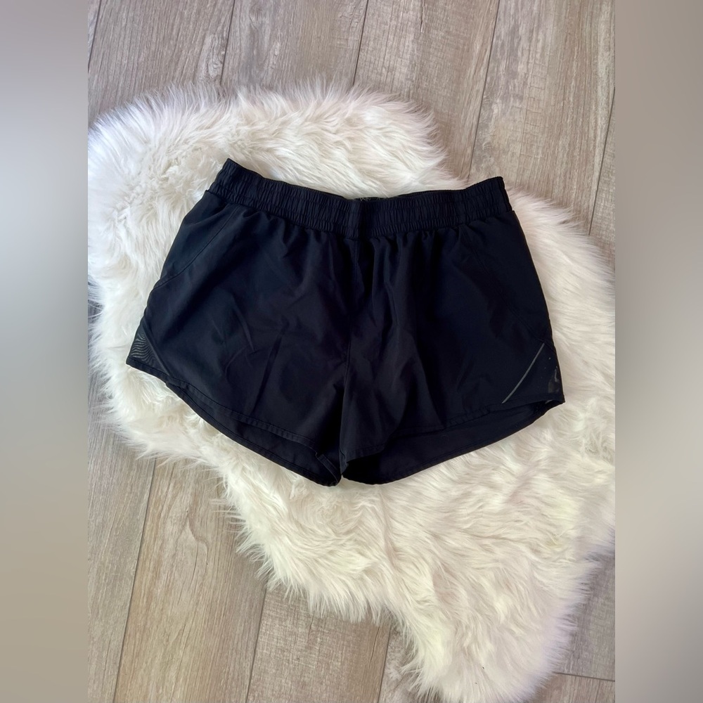 ALL IN MOTION | Black Quick Dry Running Athletic Shorts • Lining Removed (L)